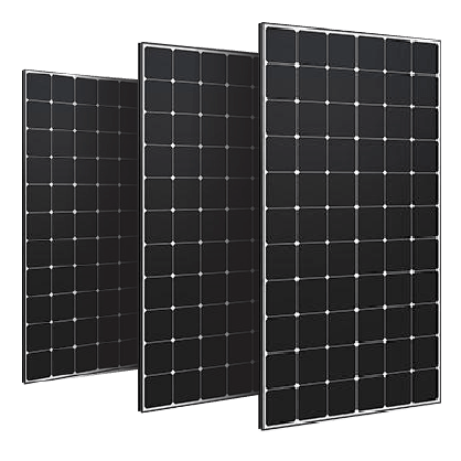 Hyperion triple black 410+ solar panels